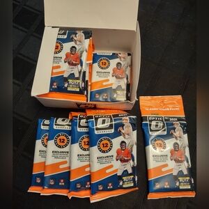 2021 Panini Donruss Optic Football Trading Cards - Mint Condition